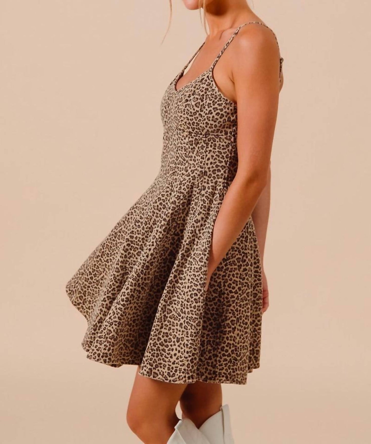 So Me - Tell Me You Love Me Twill Mini Dress