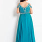 Rachel Allan - Beaded Chiffon Prom Dress