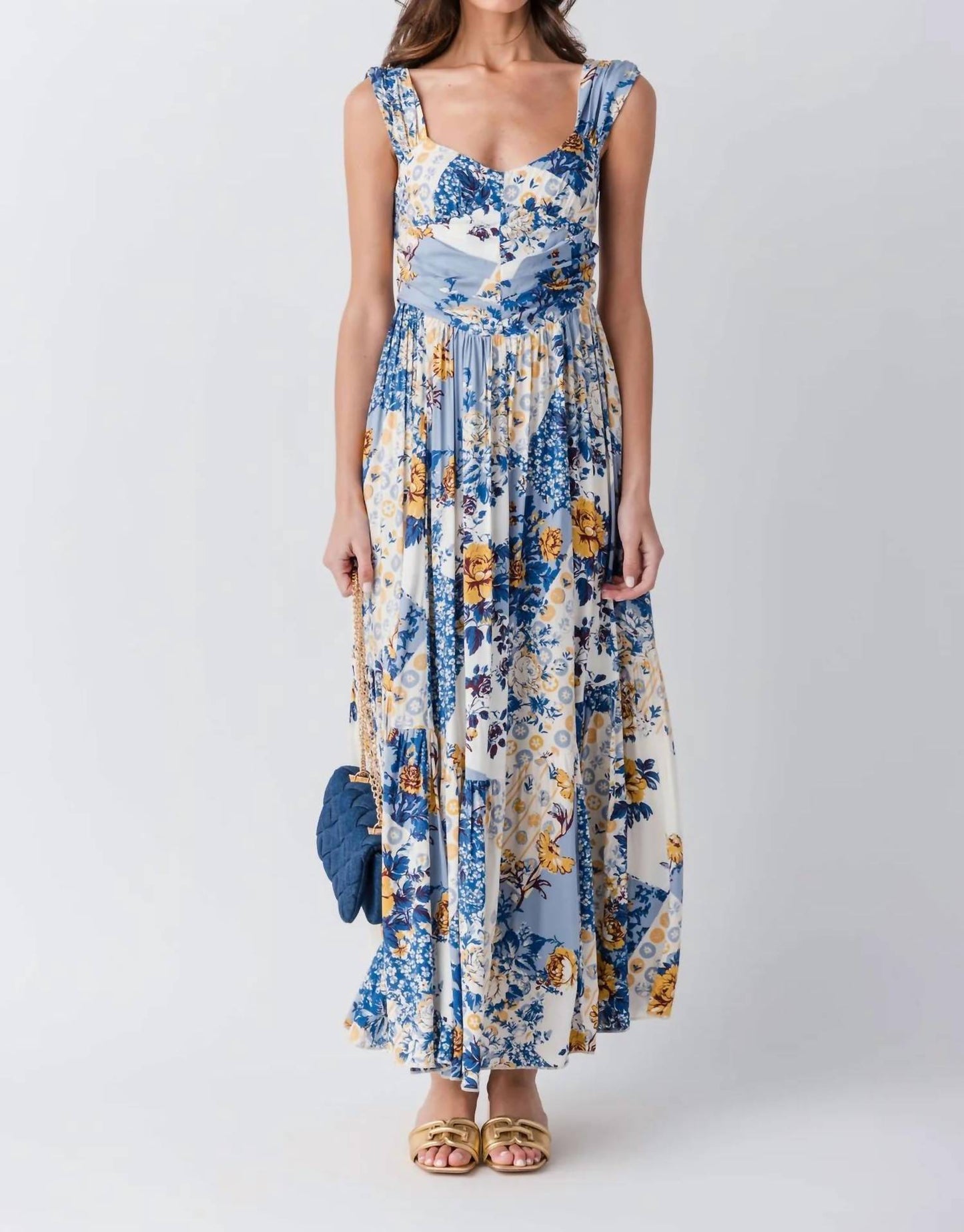 Free People - Sasha Floral Print Maxi Dress