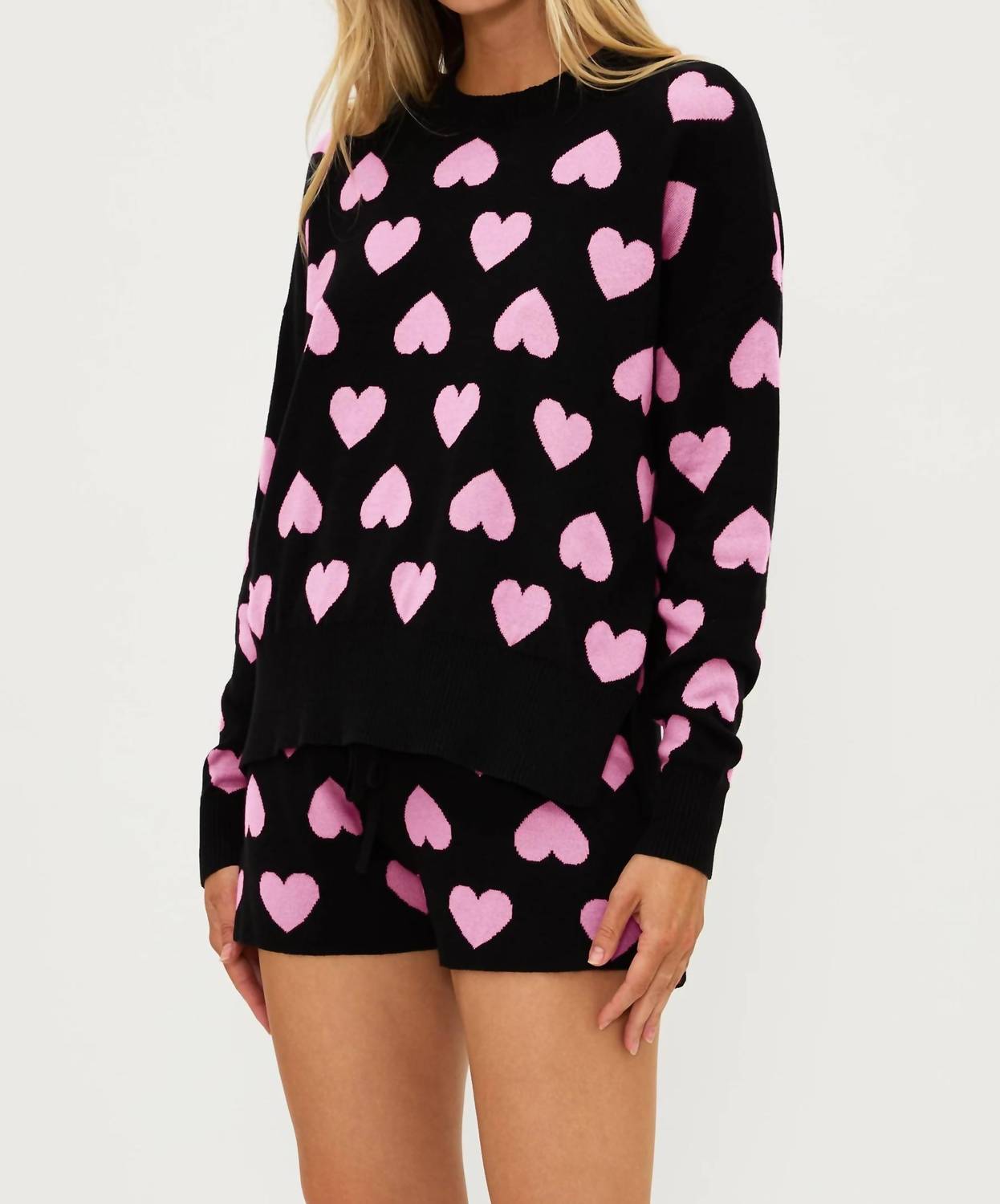 Beach Riot - Callie Heart Sweater