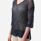 Joseph Ribkoff - Open Stitch With Sequins Sweater