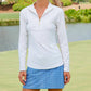 Cabana Life - Zip sports top