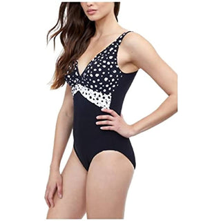Profile By Gottex - Underwire V-Neck One Piece Swimsuit