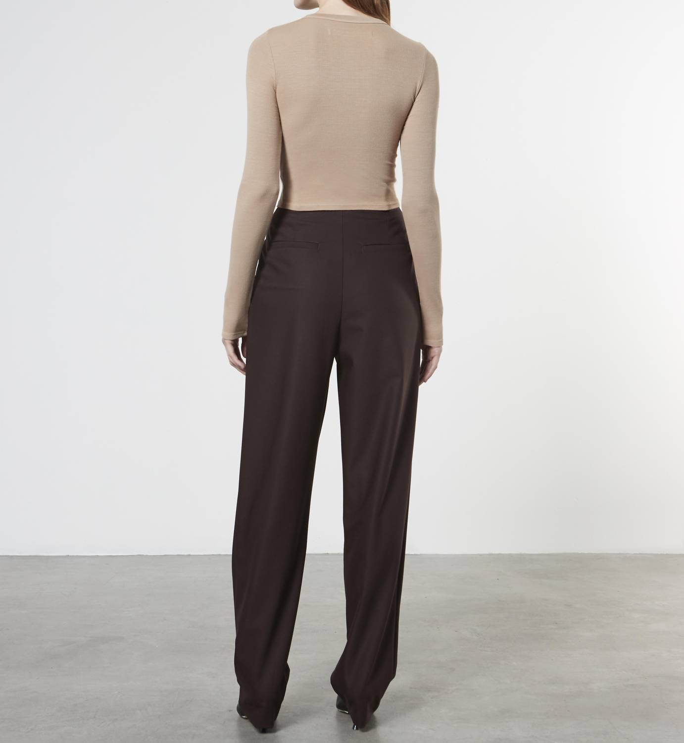 Enza Costa - TAPERED HIGH-WAIST TROUSER