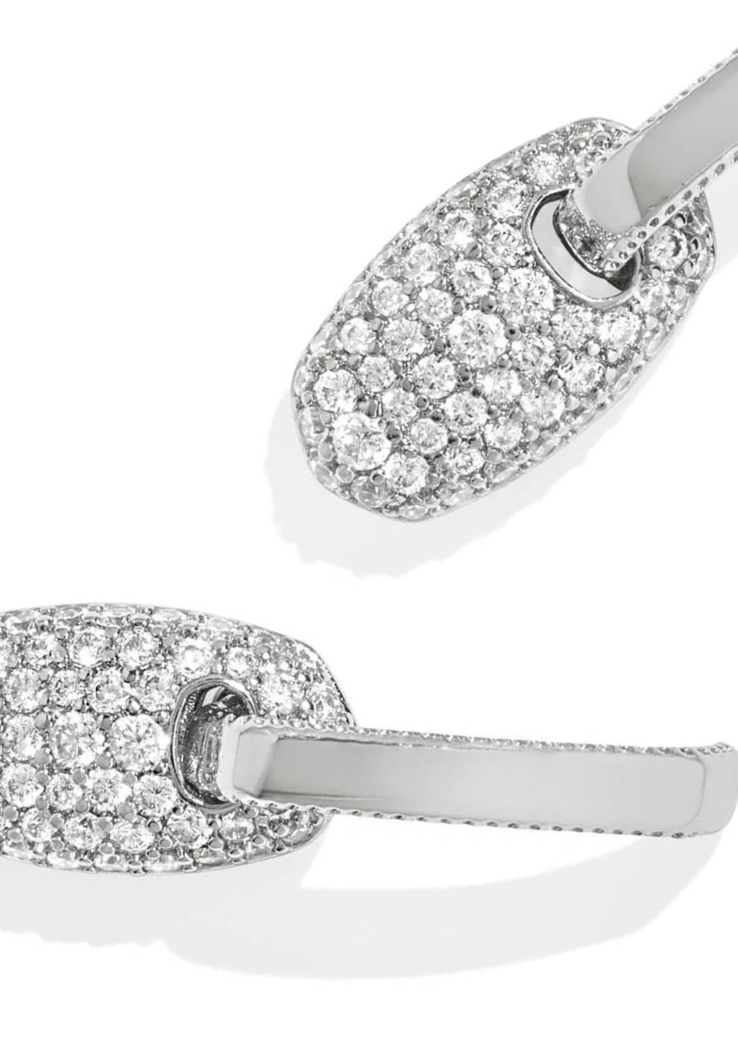 Kendra Scott - Women's Bailey Pave Huggie Earrings