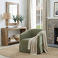 Elm Skirted Swivel Chair