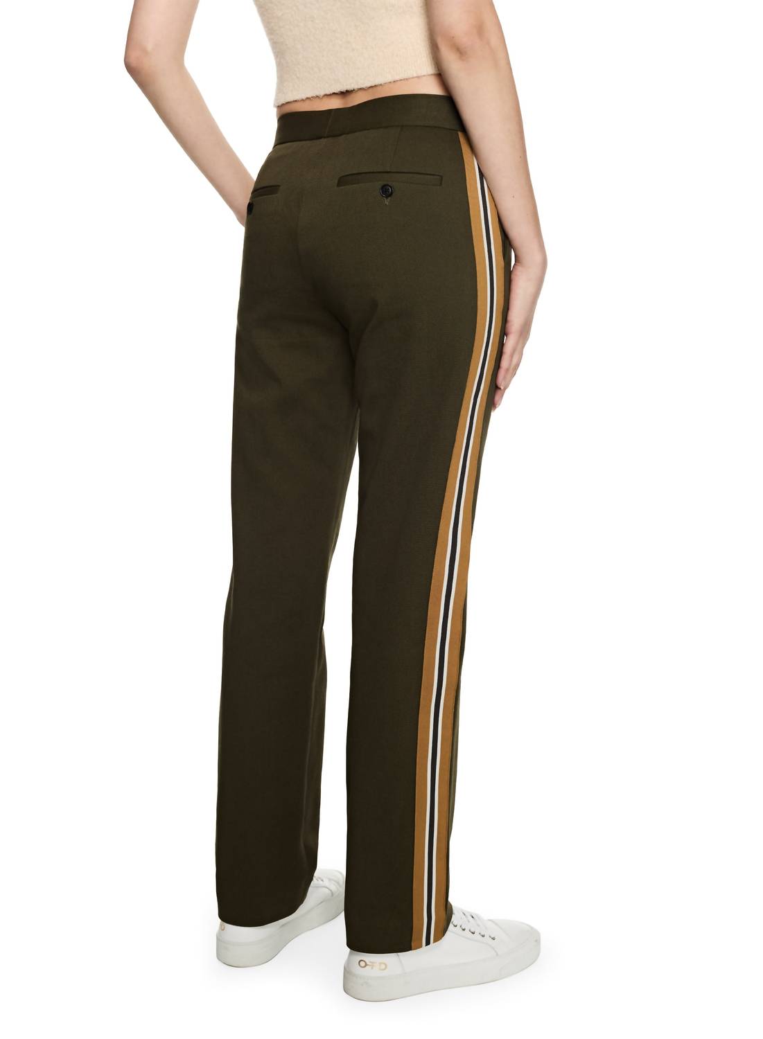 On This Day - Tuxedo Pants With Side Tape Detail