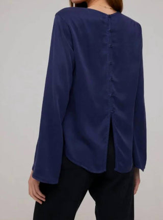 Bella Dahl - Bell Sleeve Button Back Top