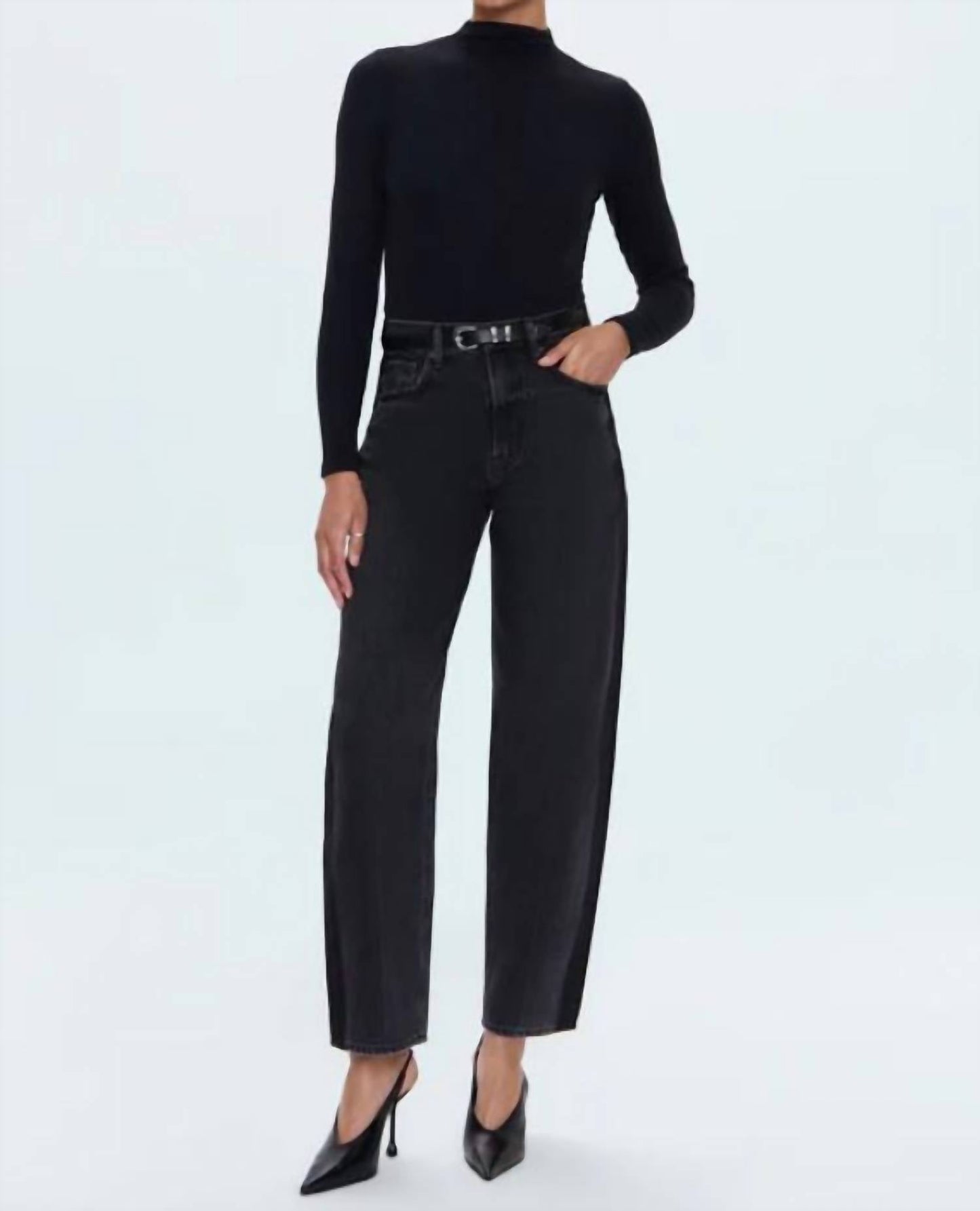 Pistola - Wes High Rise Barrel Jeans