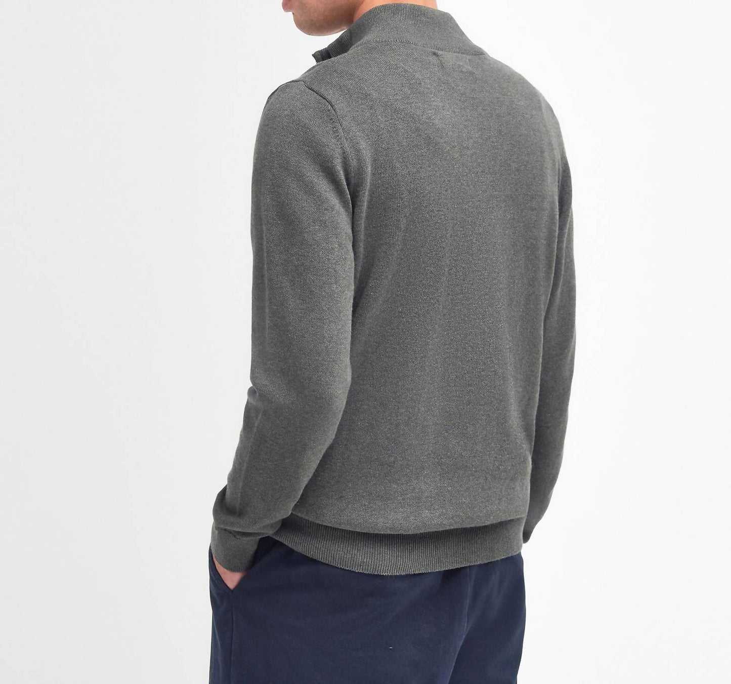 Barbour - Men's Cotton Half Zip Sweater
