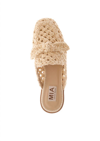 Mia - Women's Layce Raffia Mule