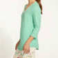 Fdj - Mesh V-neck Top