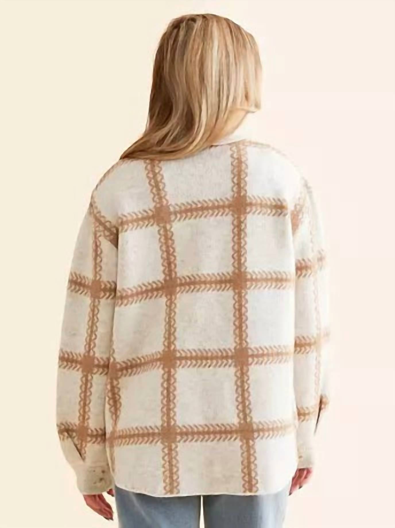 Z Supply - Tyler Plaid Sweater Jacket