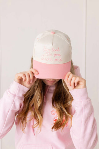 Kenzkustomz - You Look Like You Love Me Vintage Trucker Hat