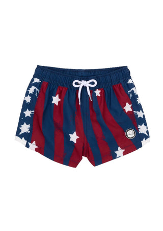 Binkybro - Boy's Star Spangled Swim Trunks