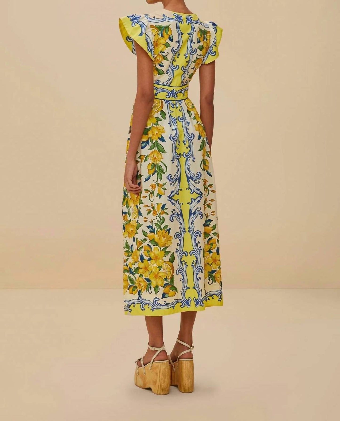 Farm Rio - SICILY SCARF MAXI DRESS