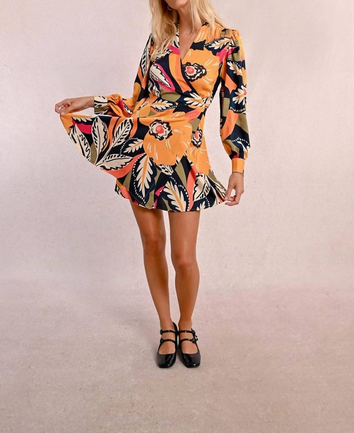 Molly Bracken - Short Wrap Dress
