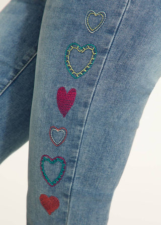 Fdj - Denim Pedal Pusher Shorts