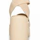 Steve Madden - Women's Elastic Lug Sole Ankle Strap Sandal