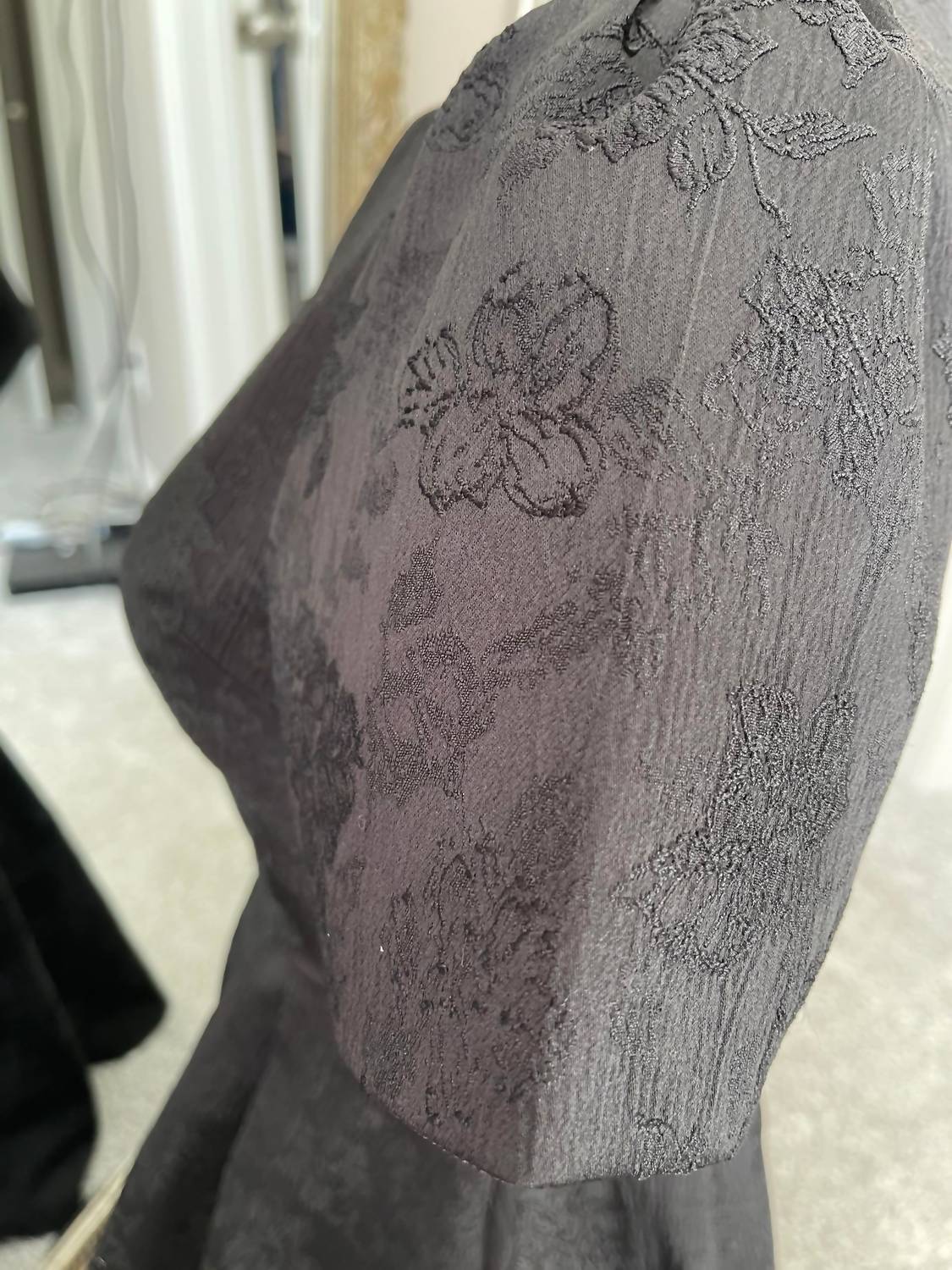 She + Sky - Gold Zipper Dress