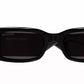 Balenciaga - Rectangular Non Polarized Sunglasses - Bb0260s - 001