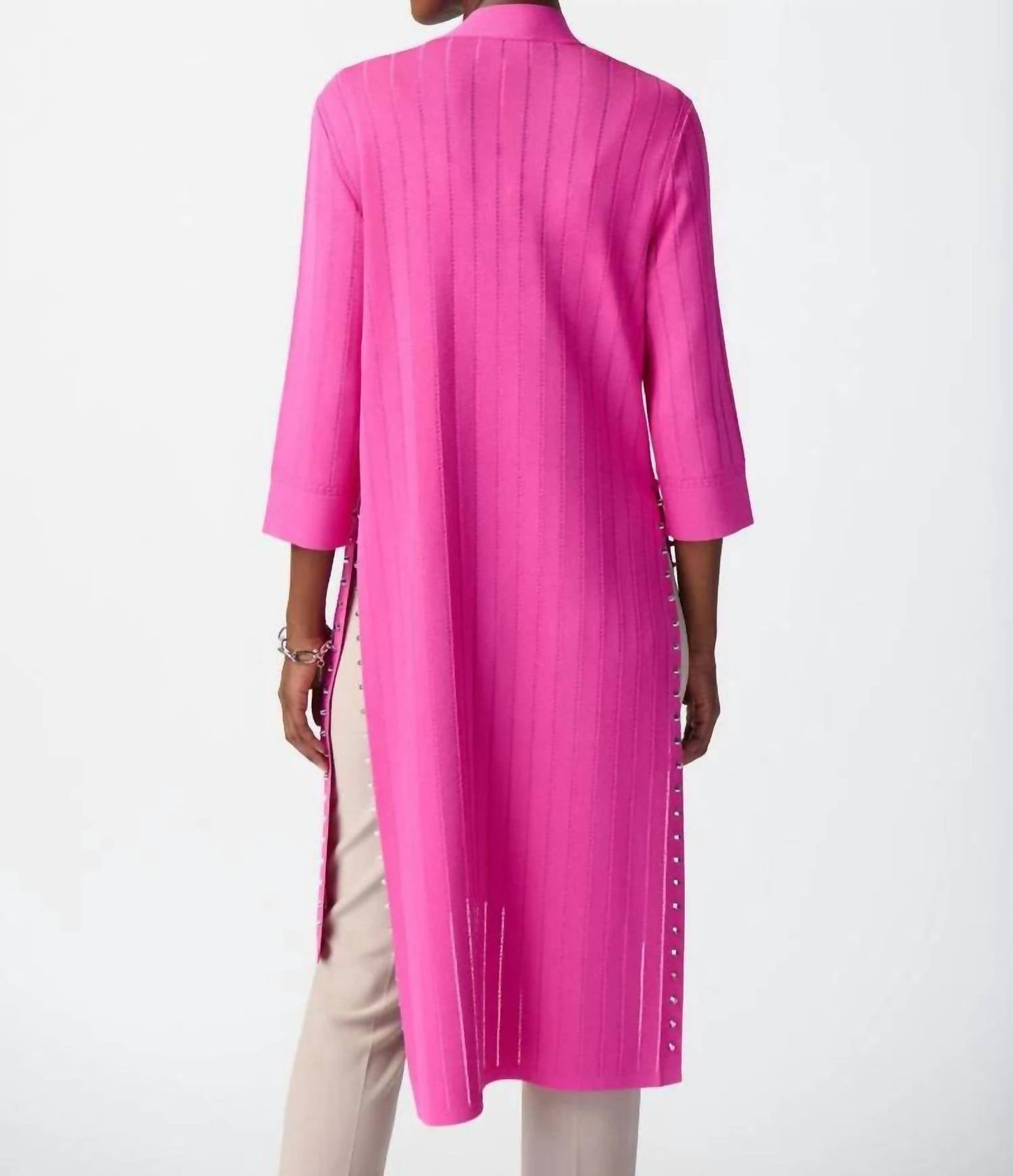 Joseph Ribkoff - Rib Knit Coverup Cardigan