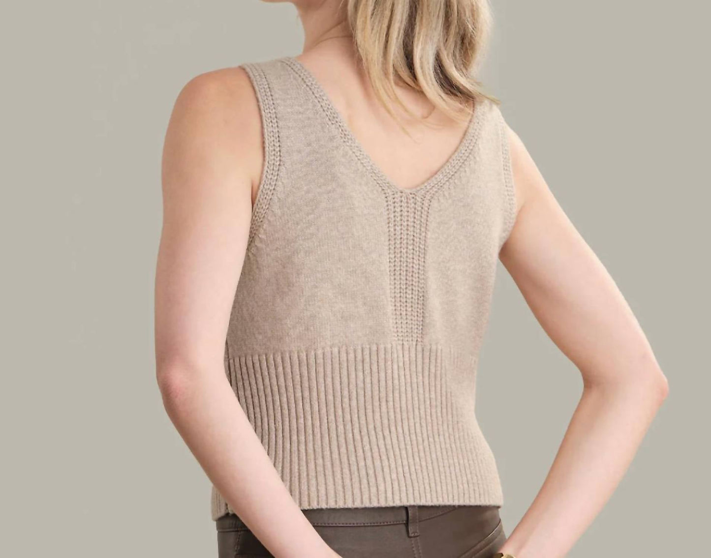 525 America - Brynn V Neck Tank Top