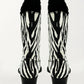 Che By Chelsey - Women's Zebra Texan Boots