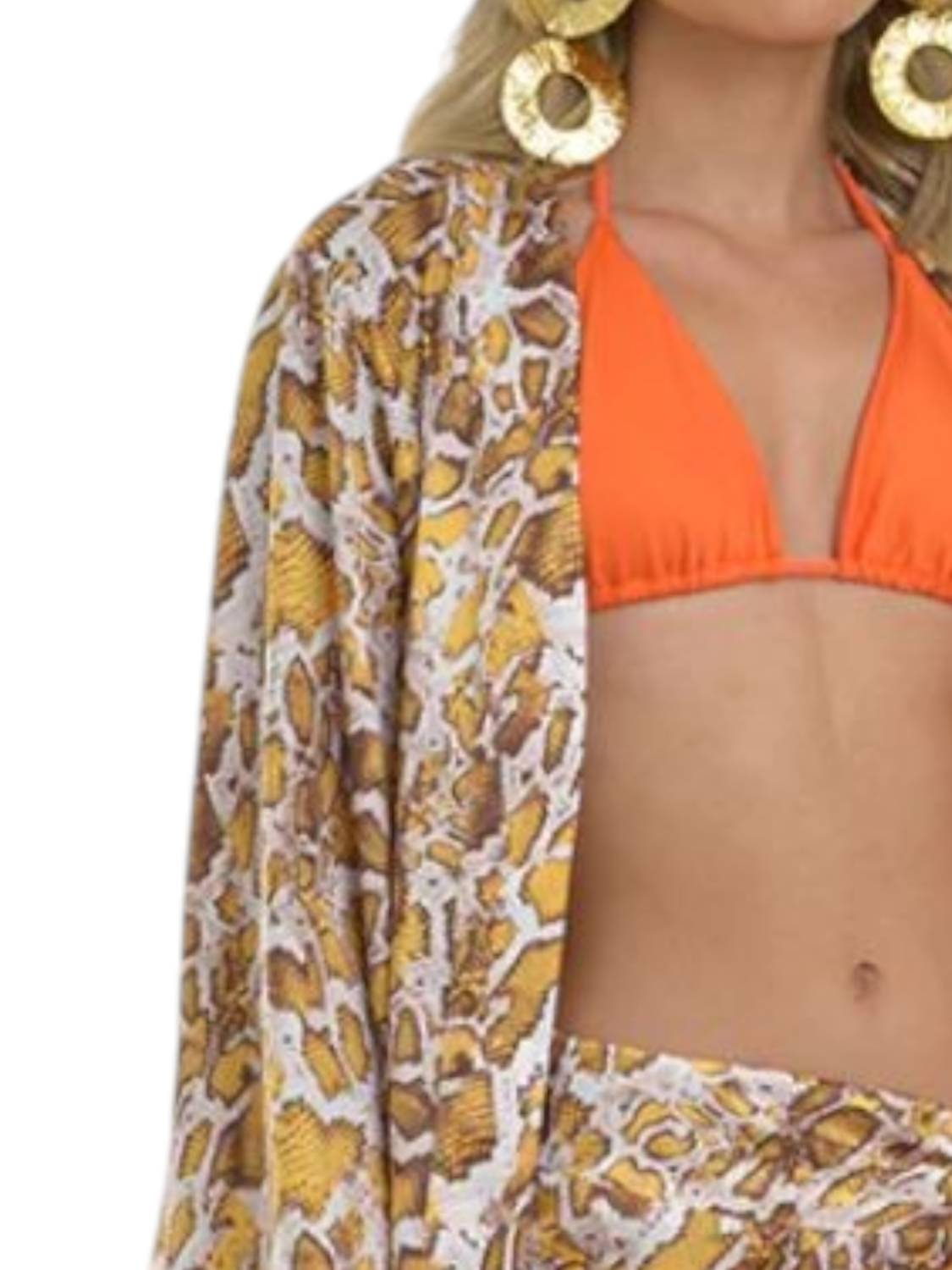 Steffany Milano - Savanna Queen Kimono Set