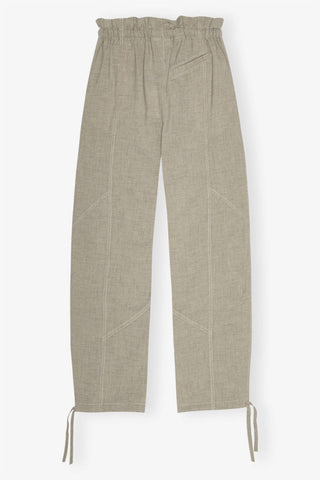 Ganni - Light Melange Suiting Pants