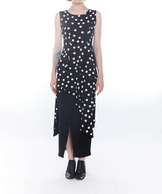 Matthildur - Madelyn Dotted Sleeves Top