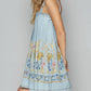 Pol - Embroidered Denim Dress