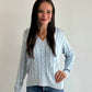 J. Society - V-neck Cotton Sweater