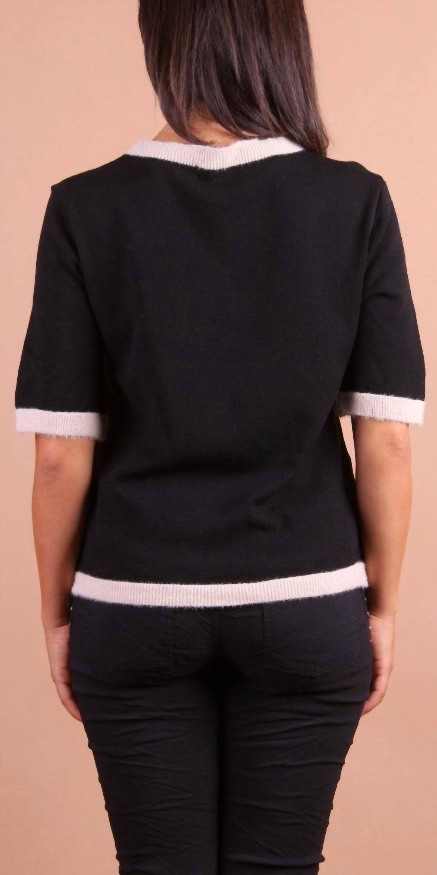 Gigi Moda - Rosa Short Sleeve Sweater