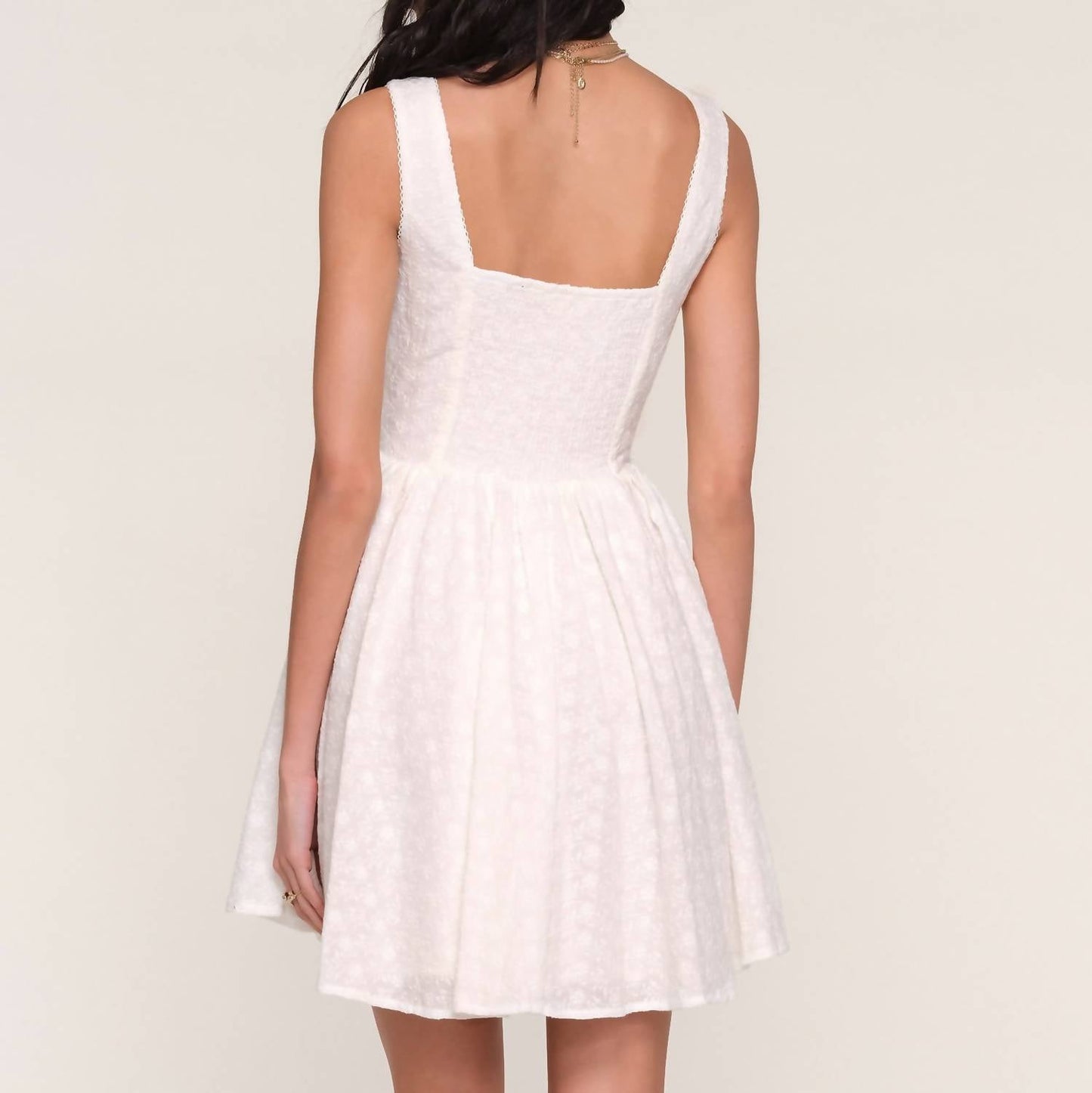 Heartloom - Nathalie Scoopneck Mini Dress