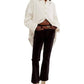 Free People - High Time Kick Flare Velvet Pants