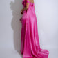Diva - Royal Dream Satin Floral Maxi Dress