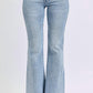 Judy Blue - Rhinestone Detail Flare Jeans