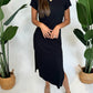 Bella Dahl - Knitted V-neck Maxi Dress