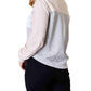 Double Take - Contemporary Chic Color Block Top