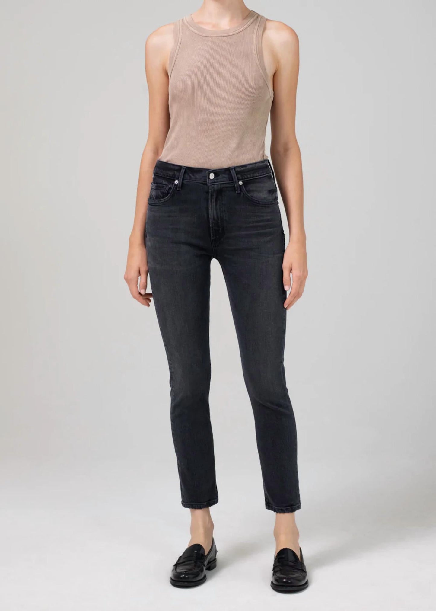 Citizens Of Humanity - Ella Mid Rise Slim Crop Jean