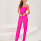 Christina Wu - Stretch Jumpsuit with Detachable Skirt
