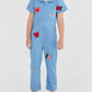 Sasha+Z - Denim Embroidered Jumpsuit