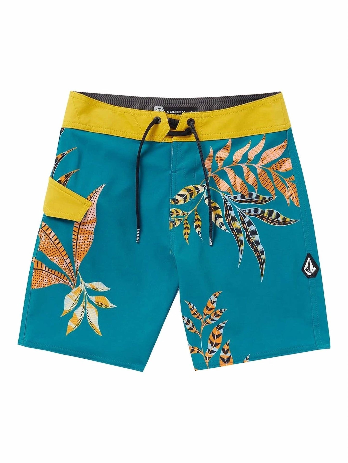 Volcom - Big Boys Lido Printed Mod Swim Trunks