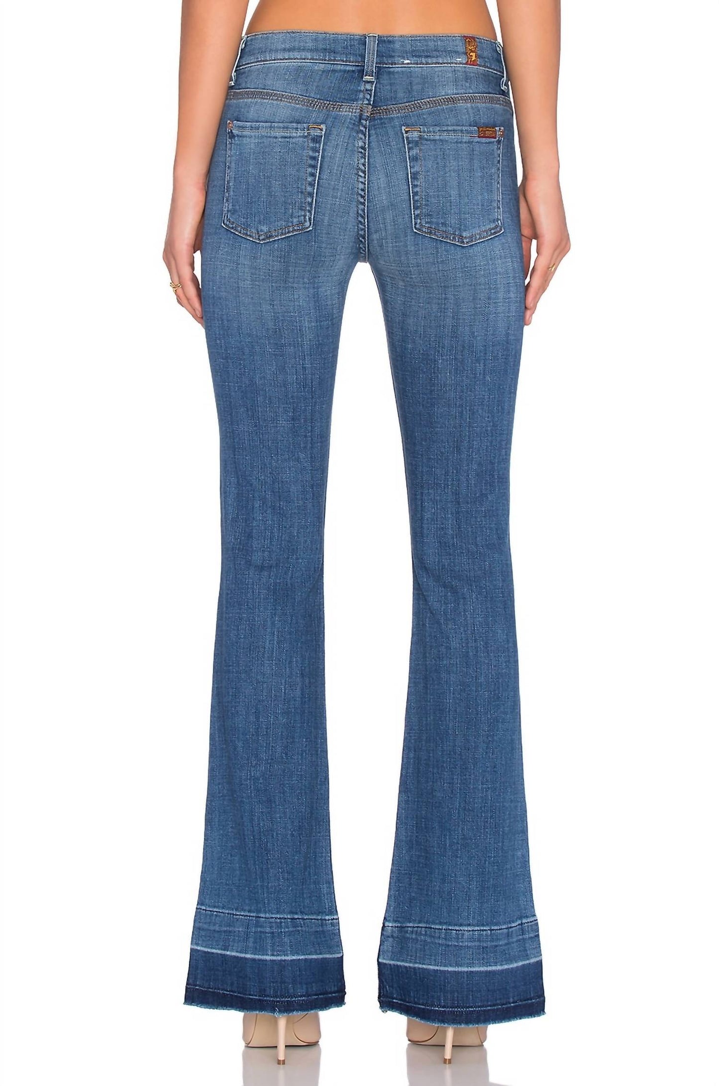 7 For All Mankind - Ginger Wide Leg Trouser Jeans