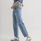 Just Black Denim - Ankle Barrel Jeans