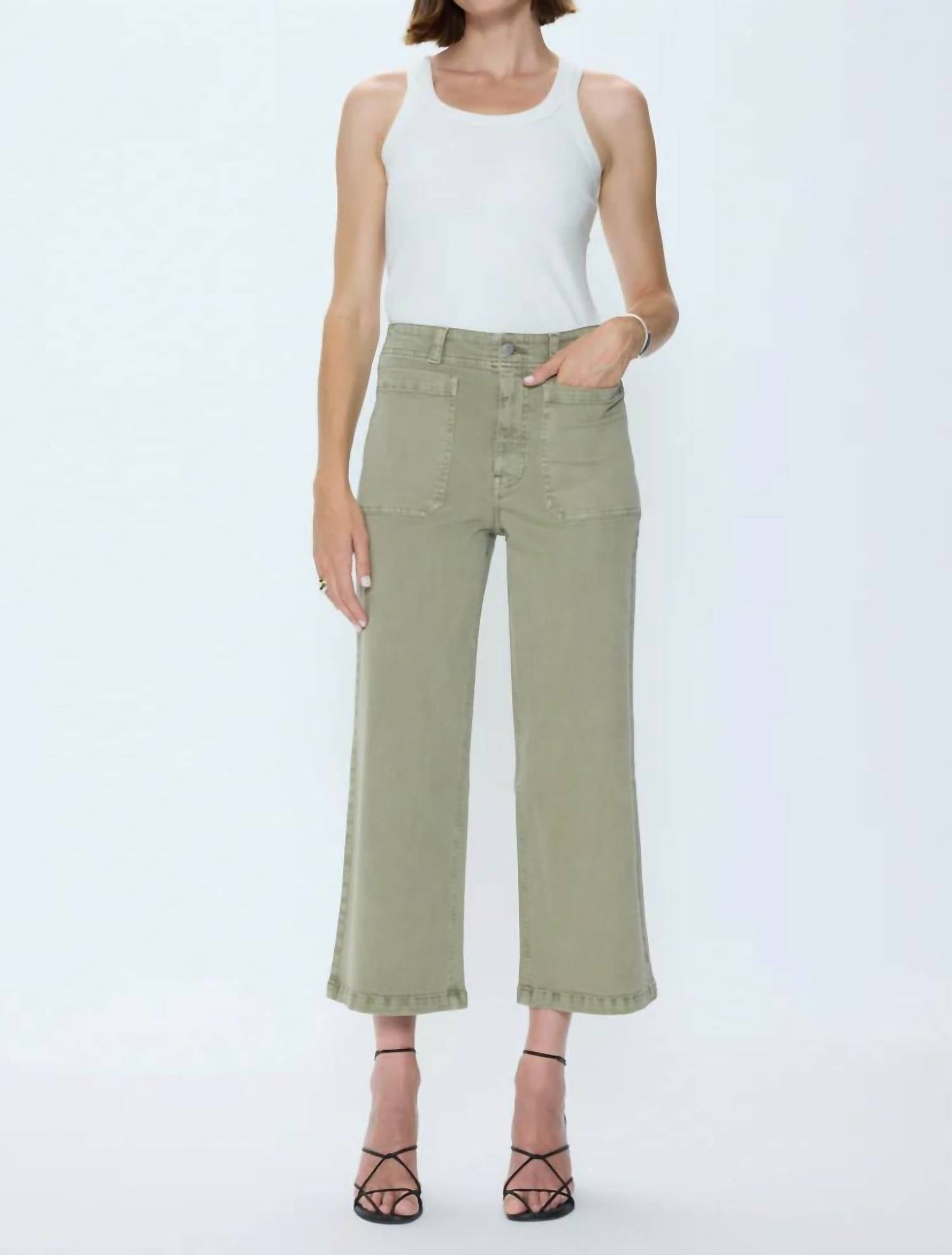 Pistola - Zooey Patch Pocket Utility Pants