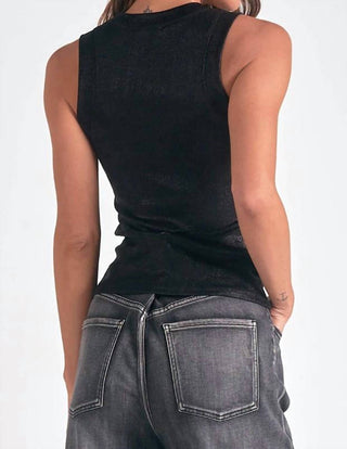 Elan - Glitter Tank Top