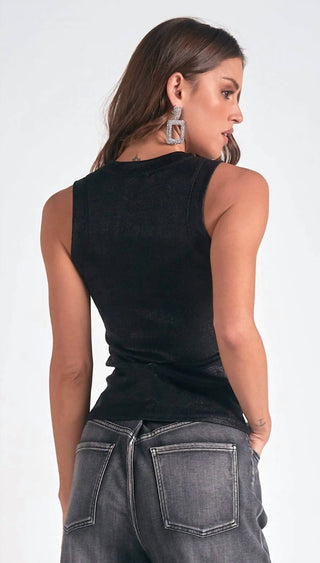 Elan - Glitter Tank Top