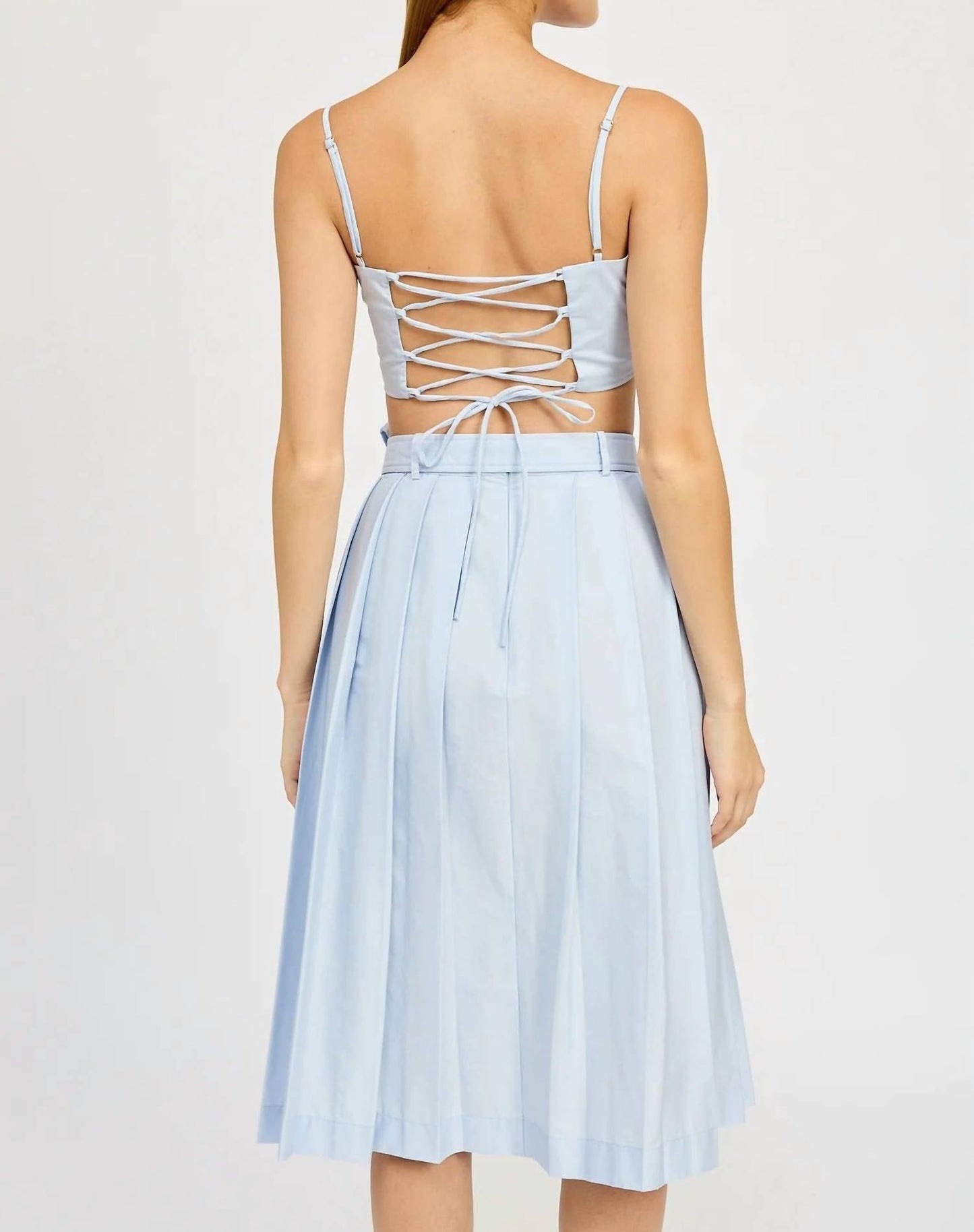 En Saison - Abigail Button Top And Bralette Set